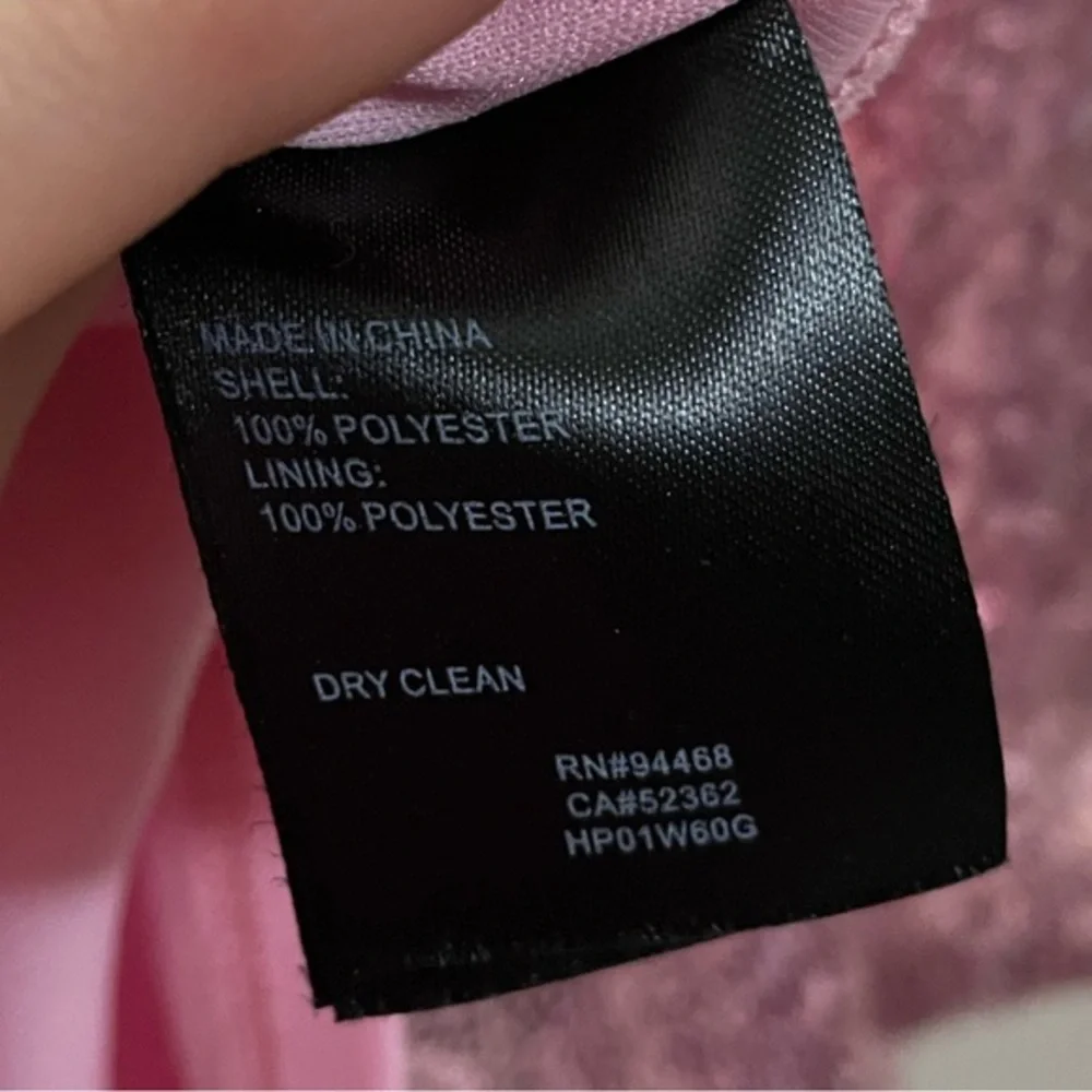 NWT Laundry by Shelli Segal Sequin Mini Dress in Light Pink - 6‎ - Picture 9 of 11